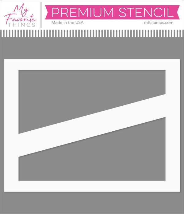 Smart Mask - Horizontal Diagonal Center Strip Online Sale