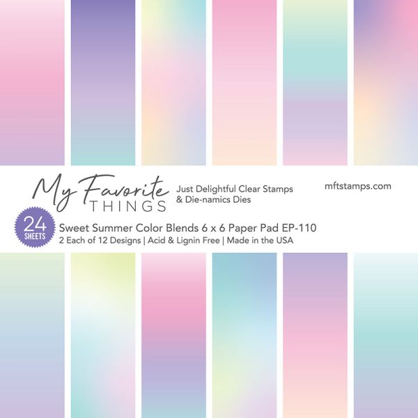 Sweet Summer Color Blends Paper Pad Discount