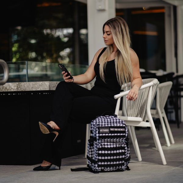 35L Backpack Houndstooth Online - Image 3