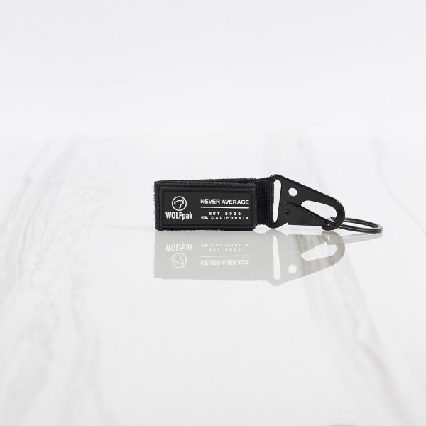 Multi-Functional Nylon Key Chain Alpha Black Online now