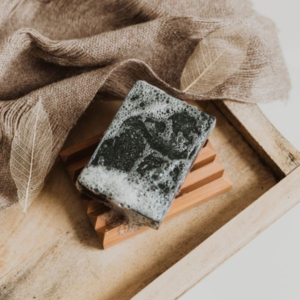 Activated Charcoal Face & Body Bar For Sale - Image 2