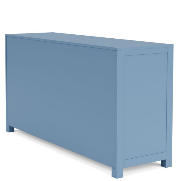 Rosalie Six Drawer Dresser -Blue Supply - Image 4