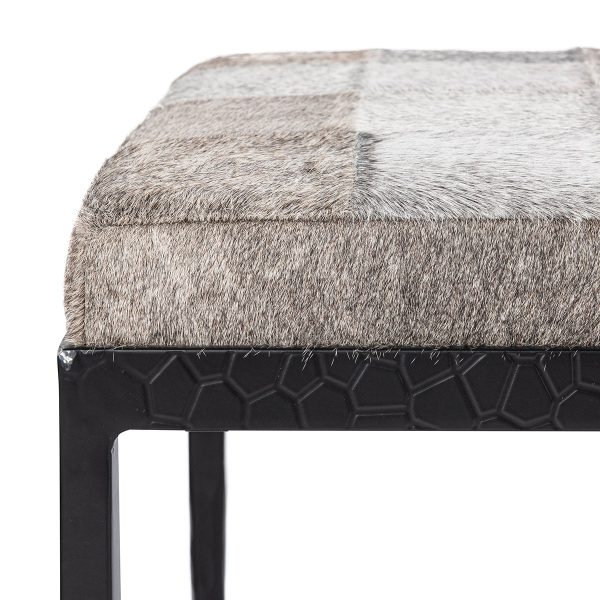 Achen Hide 60  Bench- Gray Online - Image 4