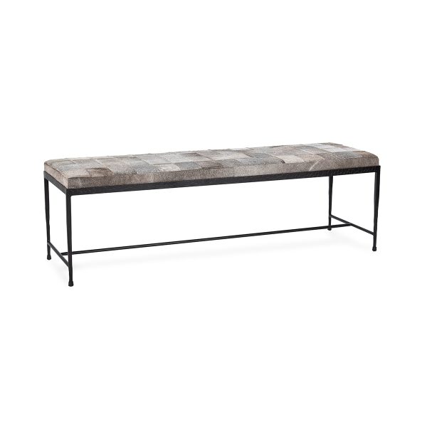 Achen Hide 60  Bench- Gray Online - Image 2