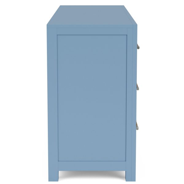 Rosalie Six Drawer Dresser -Blue Supply - Image 3