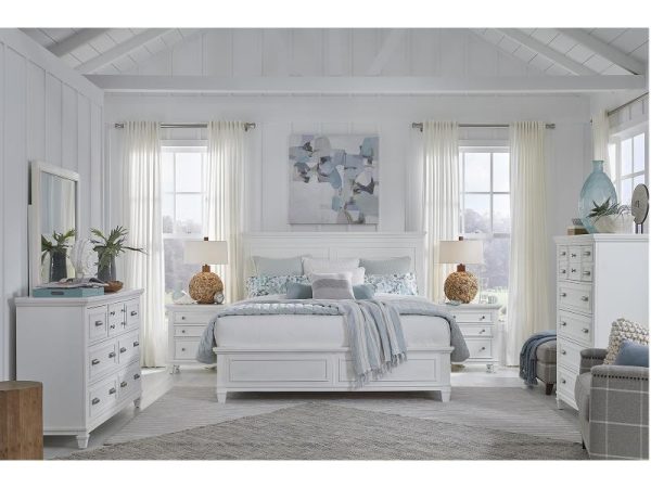 Charleston Drawer Nightstand - Grey For Cheap - Image 2