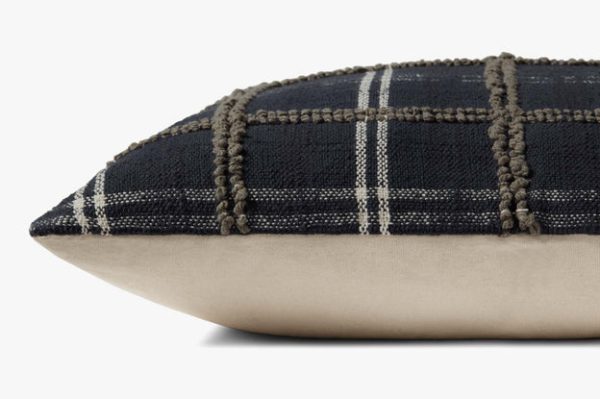 Magnolia Home PMH0057 Noah Charcoal Pillow For Sale - Image 2